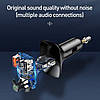 АЗП з FM-трансмітером Baseus T-typed S-13 Bluetooth MP3 car charger, Black (CCTM-B01), фото 9