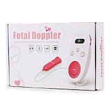 Фетальний доплер для вагітних Домашній прилад для вимірювання серцебиття плода Medset BabyPro V3, фото 8