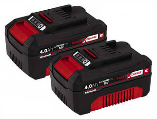 Акумулятор Einhell PXC-Twinpack 4,0 Ah 2х18 В, 4 А·год