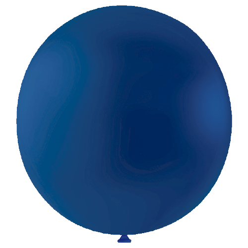 Кулька 36"/90 темно синій латекс пастель однотонний ROYAL BLUE ТМ "Мексика" УП шт.