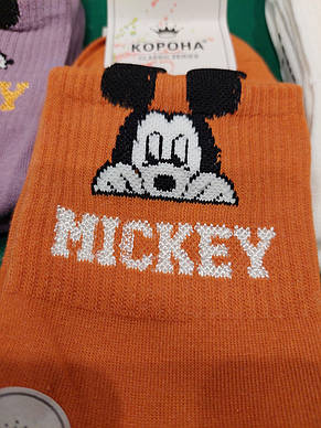 Шкарпетки жіночі Mickey р37-42 Корона, фото 2