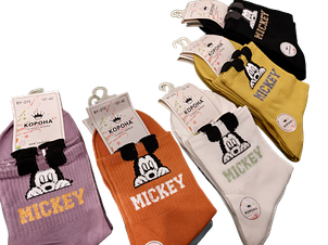 Шкарпетки жіночі Mickey р37-42 Корона, фото 2