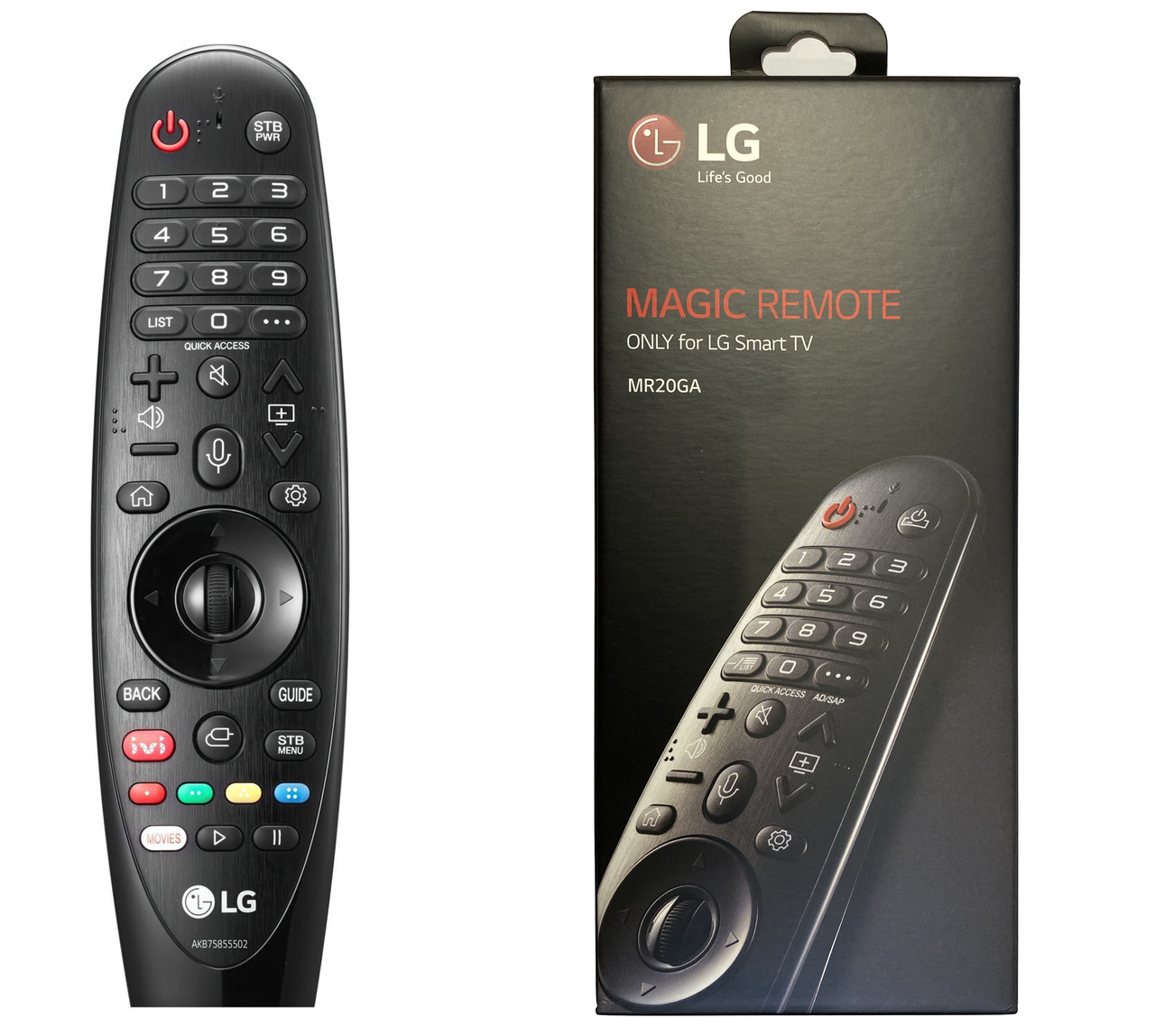 MR20GA пульт Magic Remote для телевізорів LG 2019-2021 MR20GA=AN-MR18BA=AN-MR19BA