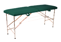 Массажный Стол "Автомат Эко-Кожа" 185*60*75см Косметологический "Эконом" зеленый