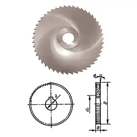 Фреза Ф 40х1,2х10 тип 1 прорезная