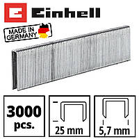 Скобы к степлеру Einhell 5,7 на 25 мм (3000 шт.) 4137860