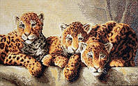 Набор для вышивания нитками LETISTITCH Leopards (LETI 910)