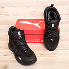 Чоловічі зимові черевики Pm Runner Black, фото 9