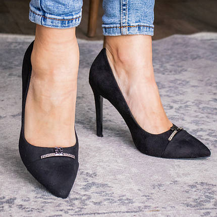 Туфлі жіночі Fashion Becka 2533 38 розмір 24,5 см Чорний ID 3983932, фото 1