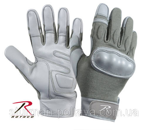 Рукавиці тактичні ROTCHO NOMEX HARD KNUCKLE TACTIC олива США
