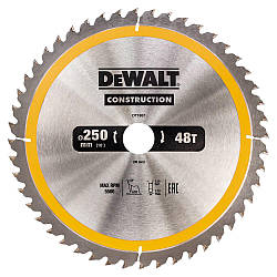 Диск пильний 250 х 30 (48Т) DeWALT DT1957