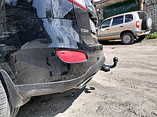 Фаркоп Hyundai Santa Fe 2 2006-2012 (Хендай Санта Фе 2) гак на болтах, фото 3