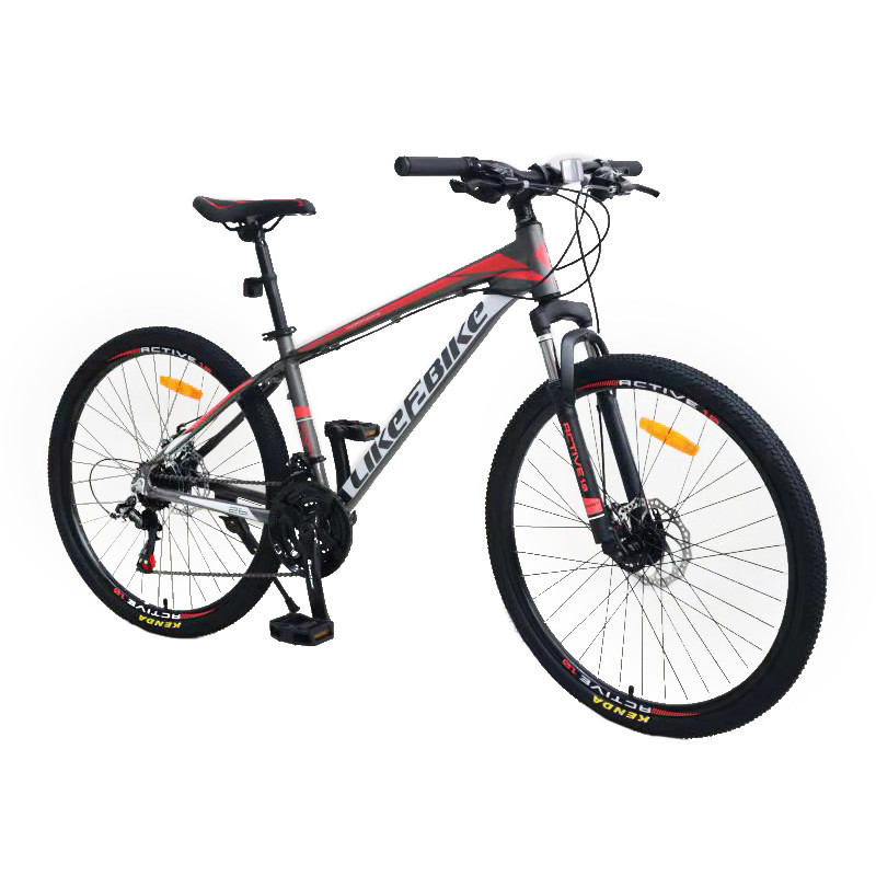 Велосипед дорослий спортивний 26" LIKE2BIKE Active 1,0, сірий матовий A212601