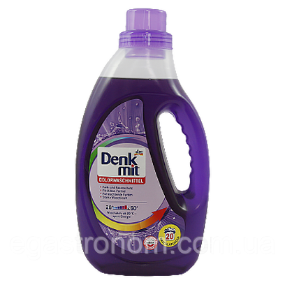Гель для прання кольорового Денк Міт Denk Mit colorwaschmittel 20р 1,1L 6шт/ящ (Код: 00-00010522)