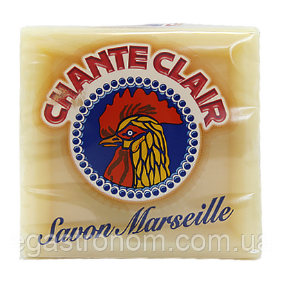 Мило марсельське для прання Шантеклер ChanteClair savon marseille 250g 48шт/ящ (Код: 00-00010649)