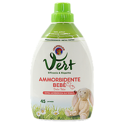 Помякшувач для прання концентрат Верт дитячий CC Vert  ammorbidente bebe 45p 900ml 8шт/ящ (Код: 00-00010709)