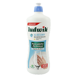 Засіб для миття посуду алое Людвік Ludwik balsam do naczyn aloesowy 900g 12шт/ящ (Код: 00-00010891)