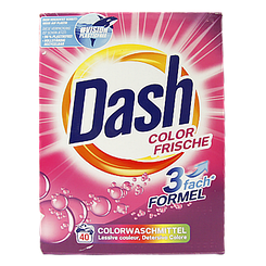Порошок для прання кольорового Даш Dash color frische 40р 2,6kg 4шт/ящ (Код: 00-00010783)