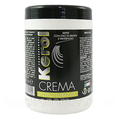 Крем для реструктиризації волосся Керол Kerol crema ristrutturante 1L 12шт/ящ (Код: 00-00011361)