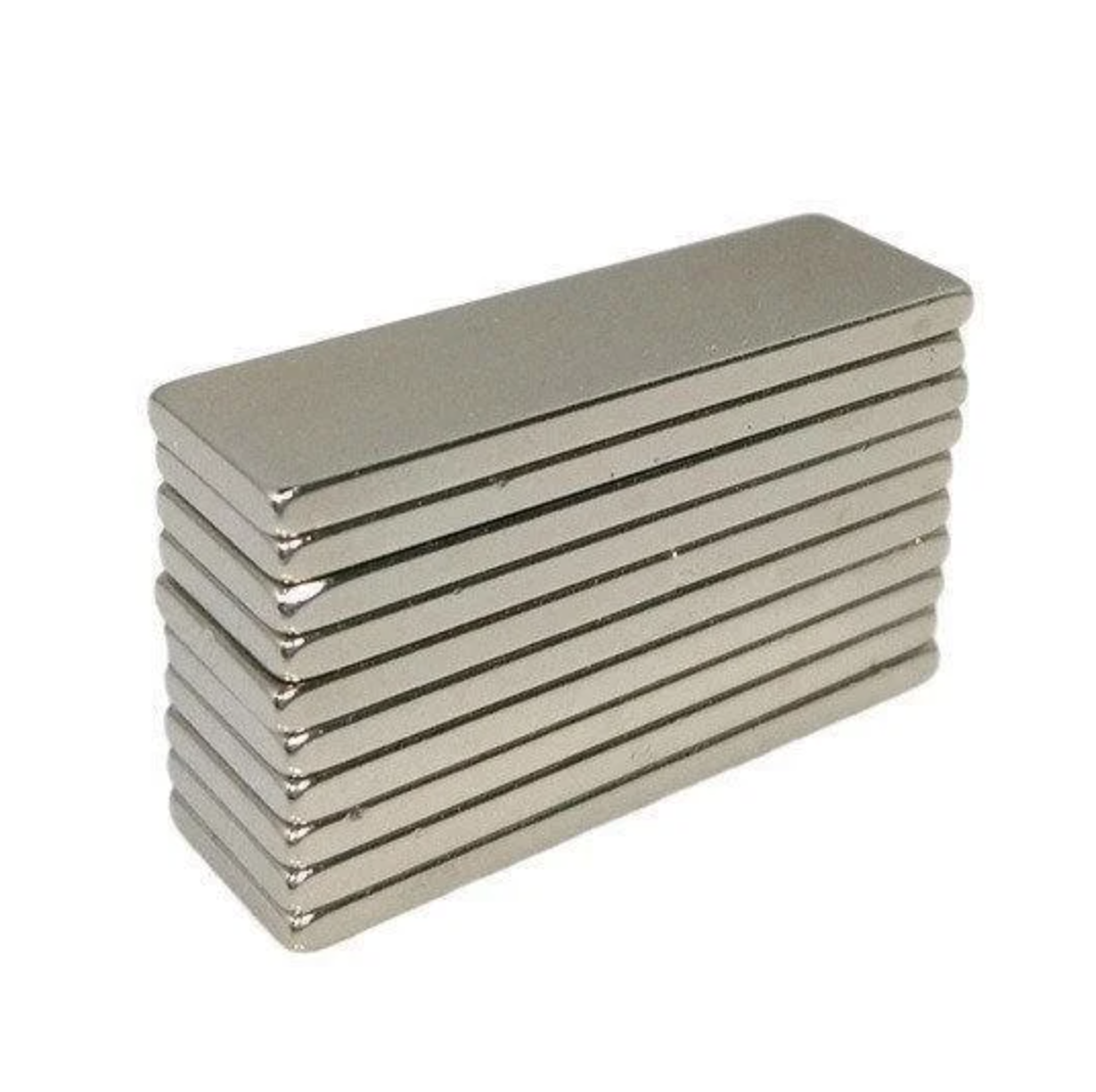 Магніти неодимові сильні 30x10x3.7м N35 (10шт), фото 1