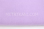 Муслін однотонний двошаровий жатий, колір бузковий, ширина 140 см No МЖ-3-58, фото 3