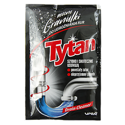 Гранули для прочищення труб саше Титан Tytan granulki do udrozniania rur 40g 20шт/ящ (Код: 00-00010987)