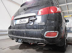 Фаркоп Hyundai Santa Fe 2 2006-2012 (Хендай Санта Фе 2) оцинкований Швидкознімний автомат на ручці