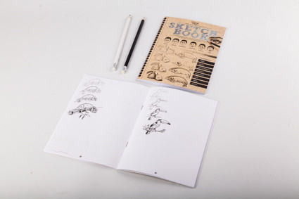 Набір для творчості "SKETCH BOOK" (укр.), в пак.16*21см, фото 1