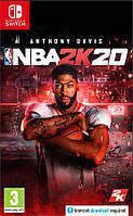 NBA 2K20 Nintendo Switch (английская версия) (Без коробки)