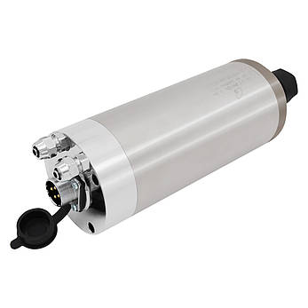 Шпиндель з водяним охолодженням GDZ-23-2 Ø 80X225 (2.2 кВт, 220 В, 8 А, ER20) для фрезерного верстата з ЧПК, фото 3