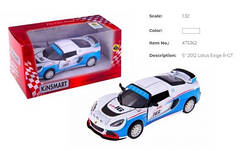 Машина — метал. "Kinsmart" "Lotus Exige R-GT", інерц., відкр. двері, 1:32, в кор.16*8*7,5см (96шт/4)