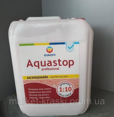 ГРУНТ КОНЦЕНТРАТ AQUASTOP PROFESSIONAL ESKARO  10 л