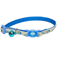 Coastal Fashion Safe Cat Collar светящийся безопасный ошейник для котов оранжевый кот 1х20-30 см