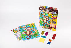 Блискуча мозаїка дитяча мавпа 2/3, в кор. 29*21*1см