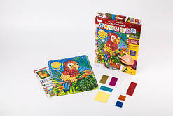 Блискуча мозаїка дитяча сова 2/6, кор. 29*21*1см (