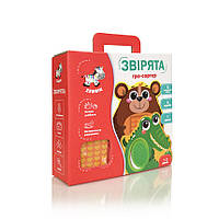 Дерев'яна гра "Мозаїка. Звiрята", у кор. 21*21*6см, ТМ Vladi Toys, Україна