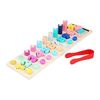 Дитяча Гра дерев'яна "Сортер", кор. 45*14*7 см