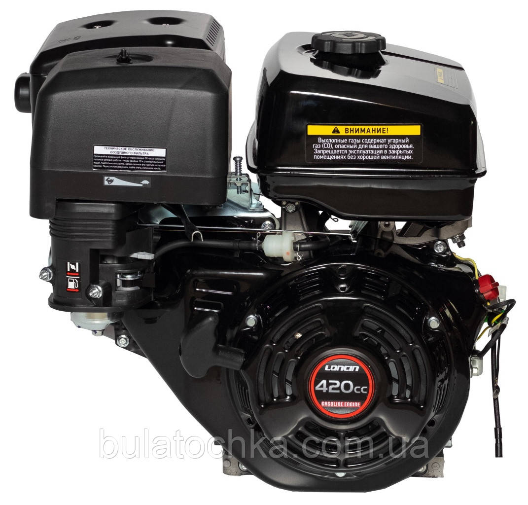 Двигун Loncin G420F (A type) D25