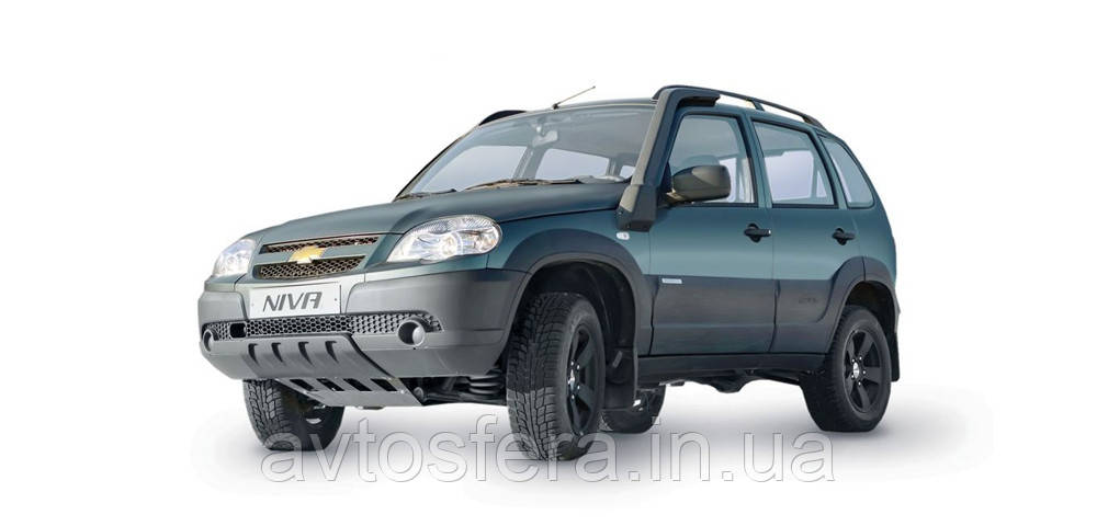 Защита картера двигателя и КПП Шевроле Нива (2002-) Chevrolet Niva - фото 3 - id-p255344603