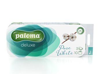 Туалетний папір Paloma Deluxe 3-шаровий (10 рулонів)