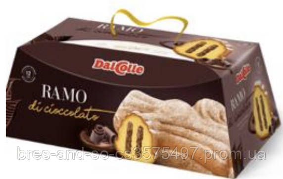 Панеттоне «Рамо» с шоколадным кремом DalColle 750 г - фото 1 - id-p1590059825