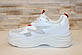 Кроссовки женские белые Т1448, фото 2