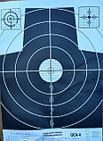 Мішень оса-4-з(зелена, чорна, червона, синя) 590х430мм, фото 2