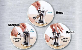 Точілка для кухонніх ножів Bavarian Edge Knife Sharpener (ніжечка), фото 3