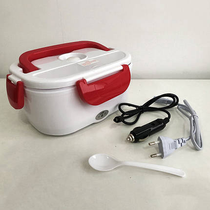 Ланч-бокс з підігрівом Lunch Box (12V). Колір рожевий, фото 2