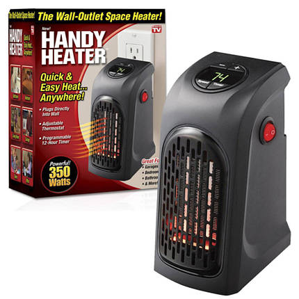 Портативний обігрівач Rovus Handy Heater Black, фото 2