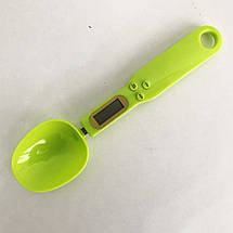 Ваги-ложка цифрові Digital Spoon Scale. Колір: салатовий, фото 3