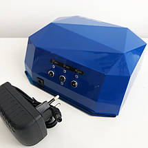 Сушарка для нігтів UV LAMP CCF + LED. Колір синій, фото 2