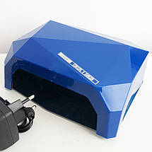 Сушарка для нігтів UV LAMP CCF + LED. Колір синій, фото 3