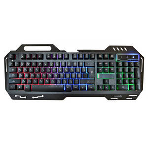 Клавіатура UKC KEYBOARD GK KW-900/4400 дротова з підсвічуванням мембранна